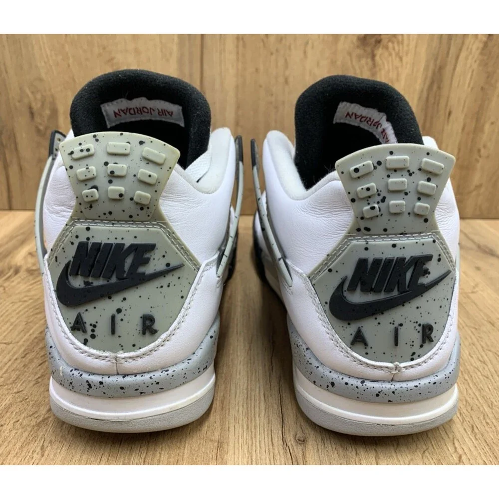 Nike Air Jordan 4 Retro White Cement 2016 (840606-192) Men’s Size 10 – Used